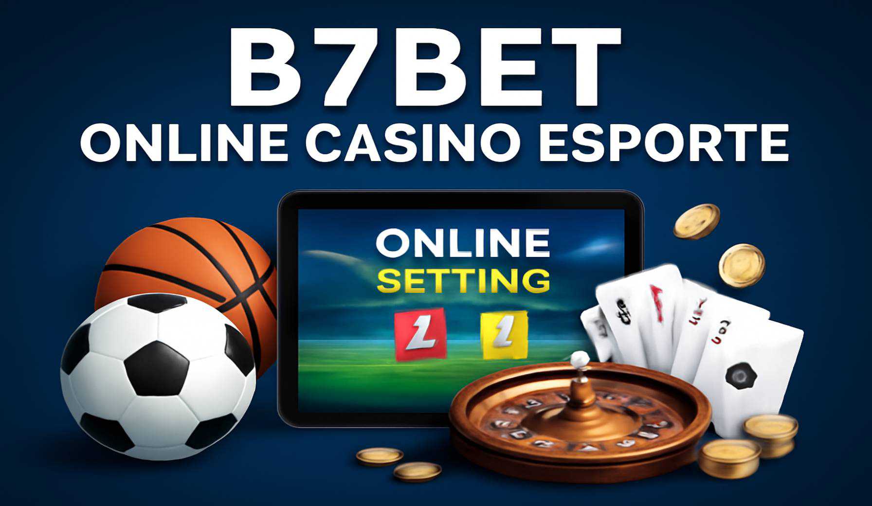 Aposte em apostas esportivas no cassino online B7BET
