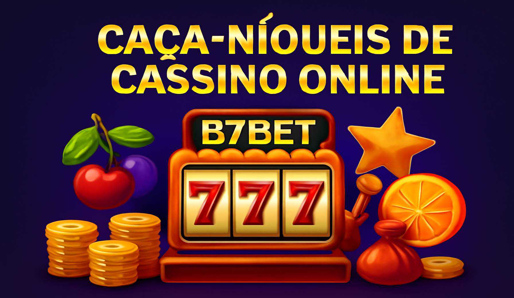 Explore o mundo das slot machines no B7BET Casino
